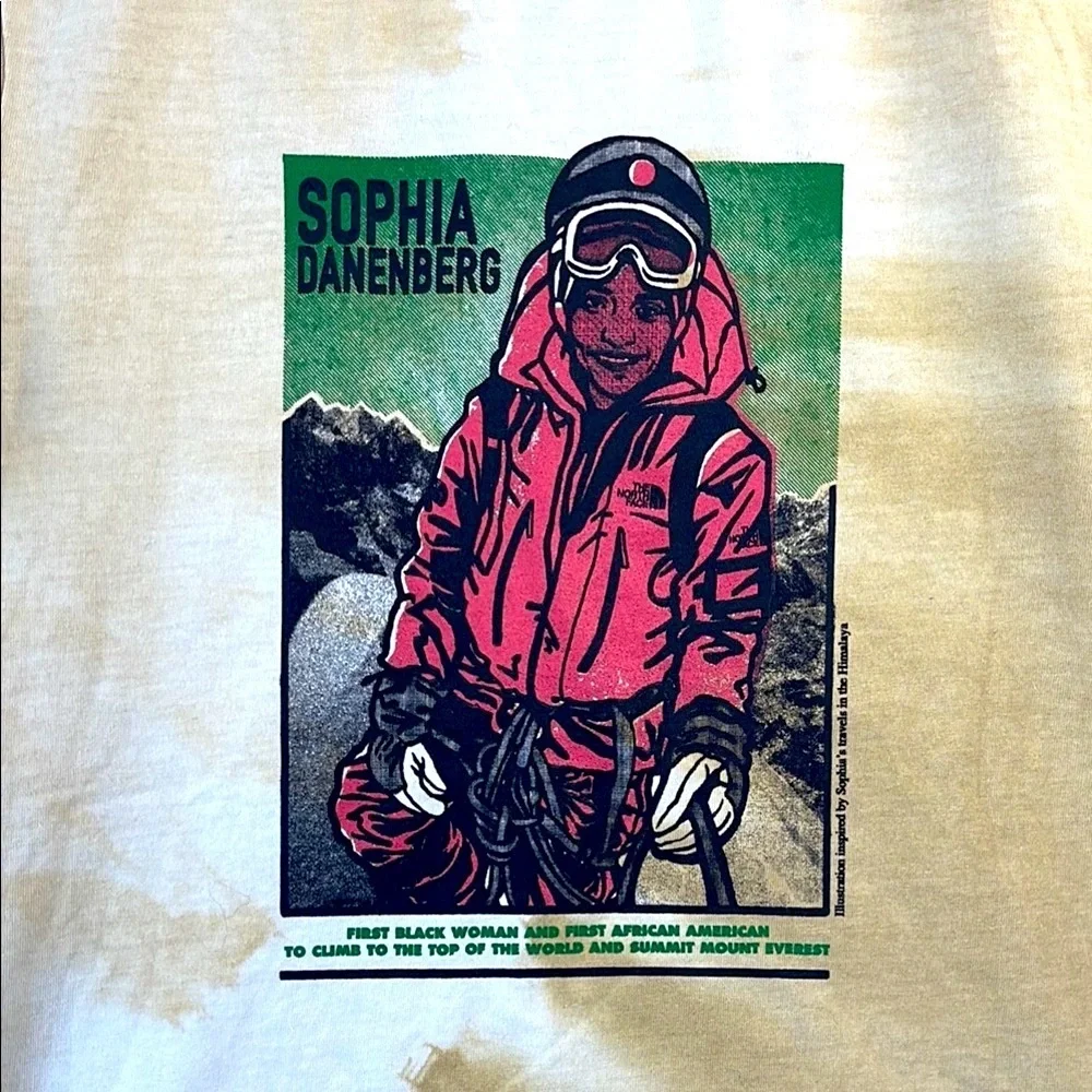 The North Face Beige Graphic Tee - Picture 3 of 7